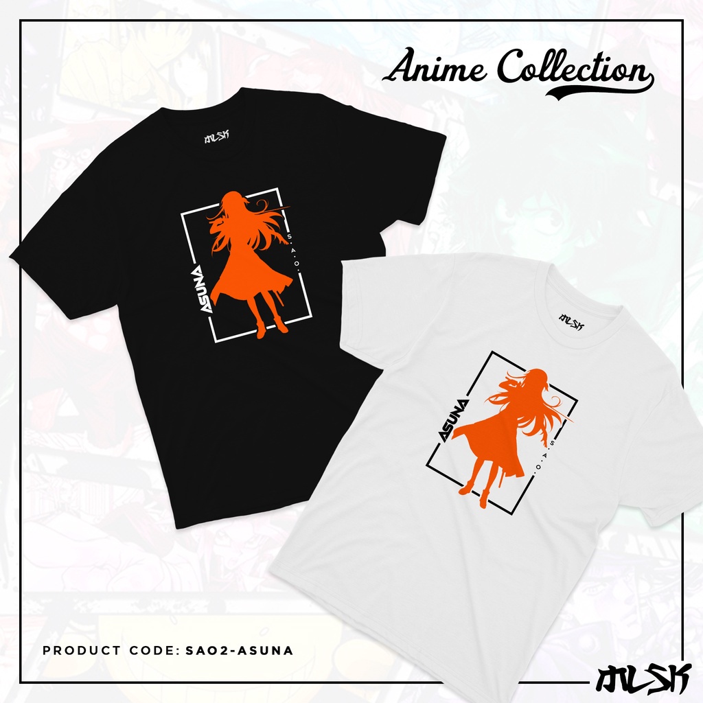 พร้อมส่ง ㏘㏂※✖✟Asuna Sword Art Online Sao T-Shirt | Sword Art Online Sao  Shirt Anime