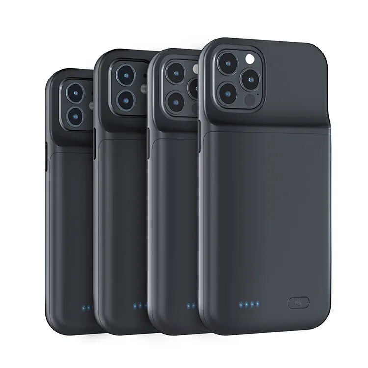Battery Case For iPhone 12 13 14 15 16 Pro Max 14 Plus Power Case For iPhone 12 13 Mini 11 charging Case PowerBank