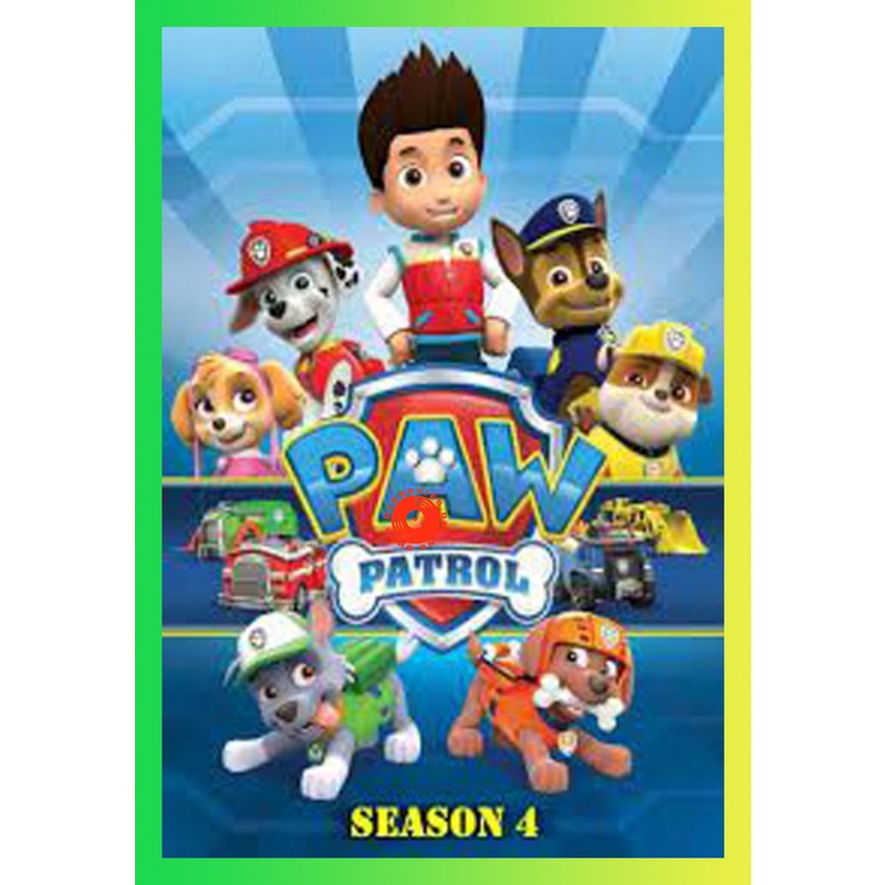 NEW DVD ขบวนการสี่ขาผจญภัย ปี 4 Paw Patrol Season 4 (26 ตอนจบ) (เสียง ไทย | ซับ ไม่มี) DVD NEW Movie