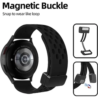 สายนาฬิกาข้อมือซิลิโคน แบบแม่เหล็ก สําหรับ Mibro Watch GS Pro Smart Watch Mibro Watch GS Pro
