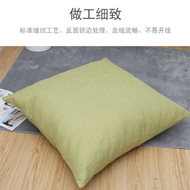ปลอกหมอนอิง ทรงสี่เหลี่ยม ขนาดใหญ่ 60 X60 65 X65 ซม. 70×70 80×80 ซม. สําหรับโซฟา ห้องนั่งเล่น ราคา ถูกที่สุด ดีลบีเคเค แกลเลอรีภาพที่ 7