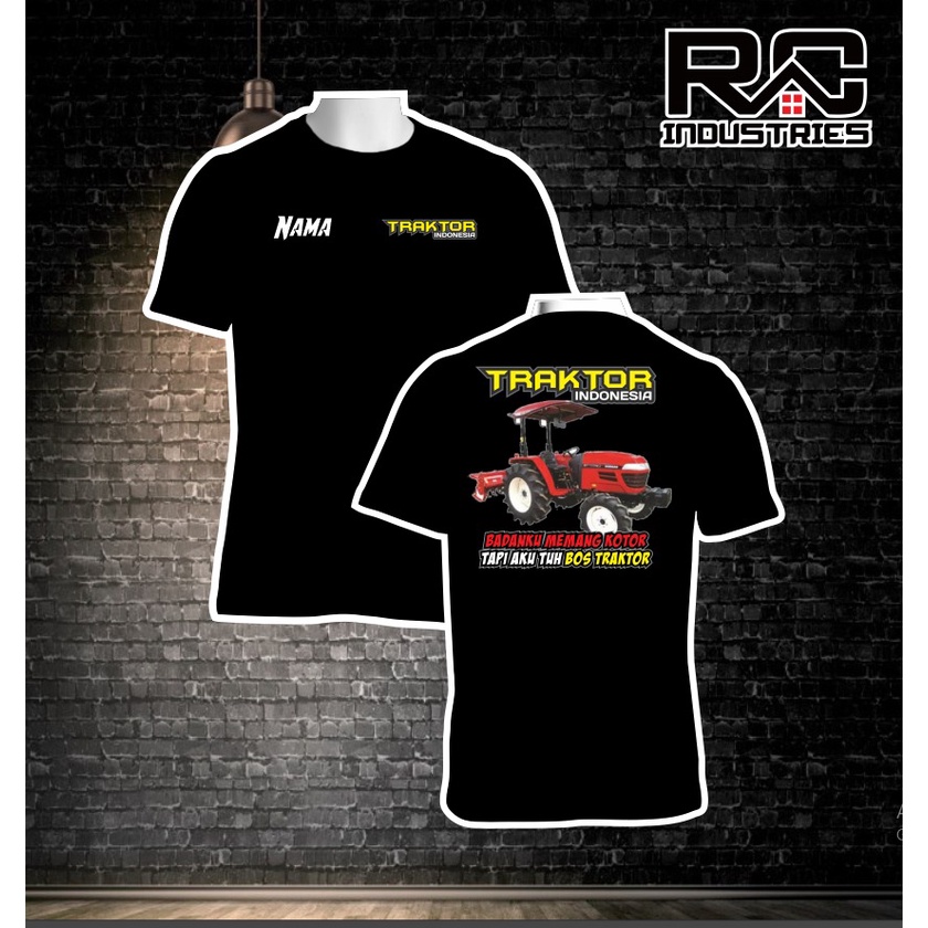 YANMAR TRACTOR เสื้อยืดสามารถช้าง NAME SHORT SLEEVE COTTON COMBED DISTRO