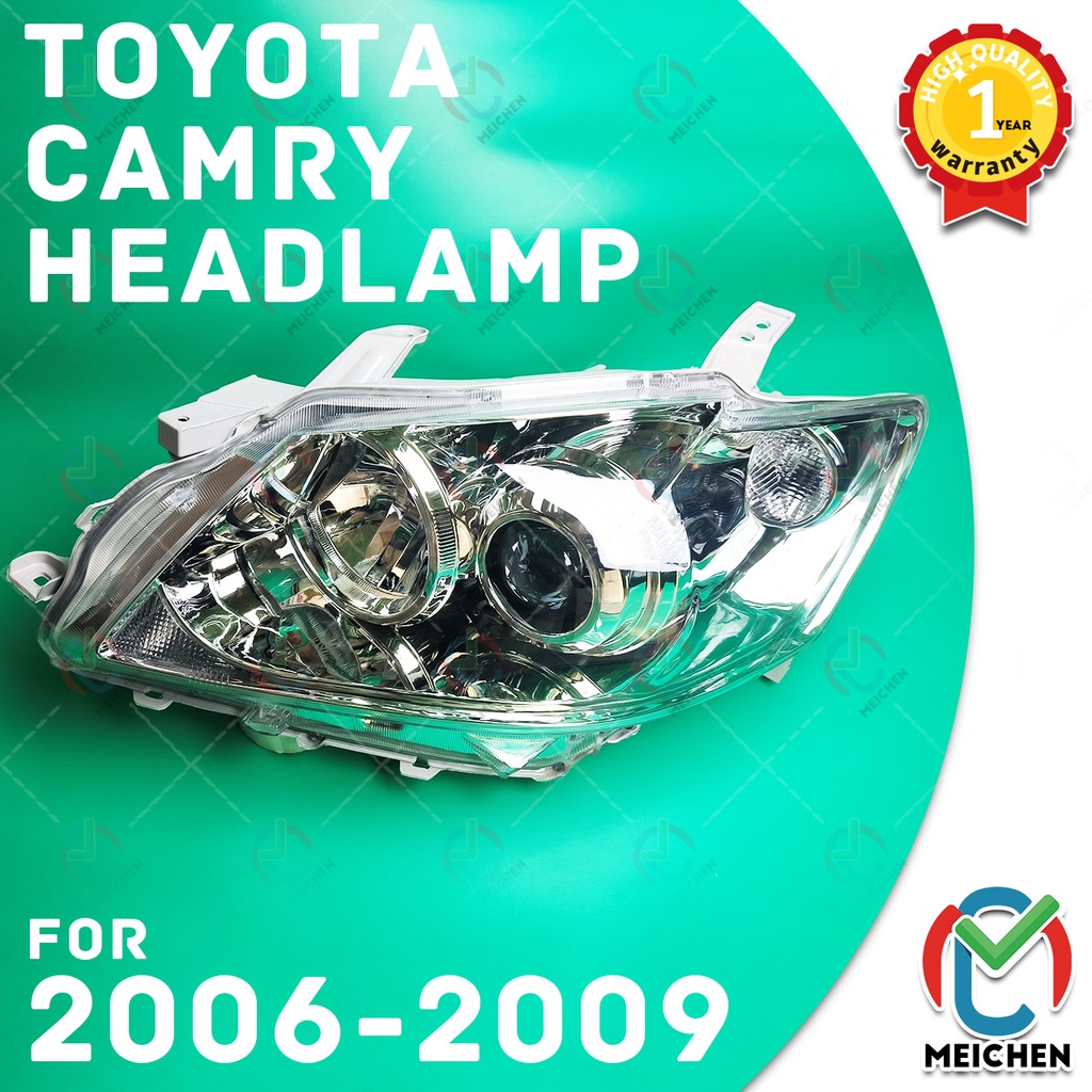 ไฟหน้า Toyota Camry ACV40 (2006-2009) ไฟหน้า โคมไฟหน้า เลนส์ไฟหน้า front lamp โคมไฟหน้ารถยนต์  ไฟหน้า​โปรเจค​เตอร์​  โคมไฟหรถยนต์ headlamp headlight front light