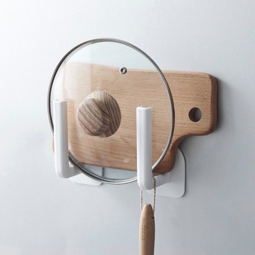 ตะขออเนกประสงค์แบบพลาสติก ติดตั้งง่าย ไม่ต้องเจาะ แขวนของได้ทั้งแนวตั้งและแนวนอน - รูปที่ 3