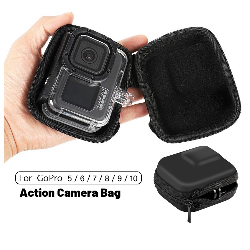 เคสกระเป๋า gopro 5-7 / gopro 8 / 9 / 10  เคสกระเป๋าโกโปร กระเป๋าใส่กล้องโกโปร