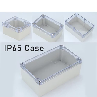 กล่องพลาสติกอิเล็กทรอนิกส์ ฝาใส กันน้ําIP65 สำหรับปลั๊กไฟ