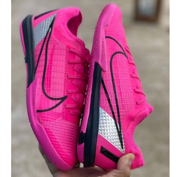 รองเท้าฟุตซอล Nike Mercurial Vapor 14 Pro สีชมพู IC สันทนาการ
