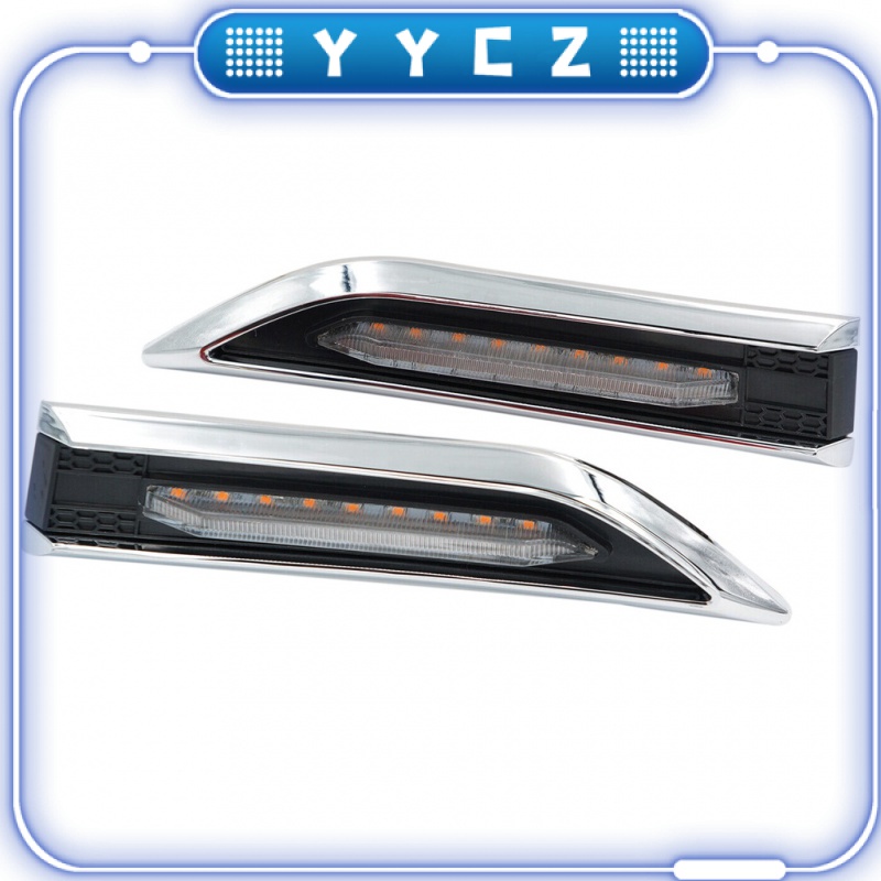 △Yycz△ไฟเลี้ยวรถยนต์ LED สีเหลือง สําหรับ Chevrolet Cruze 2009-2012 2013 2014 2015
