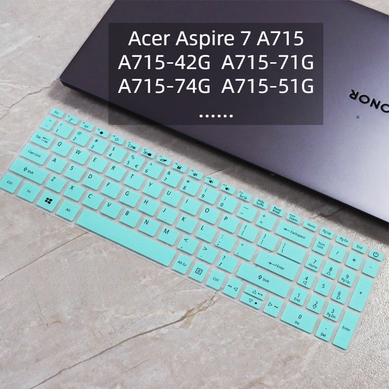 Acer Aspire 7 คีย์บอร์ด A715 A715-42G A715-74G A715-51G แป้นพิมพ์แล็ปท็อปกรณี Skin Protector 15.6 นิ