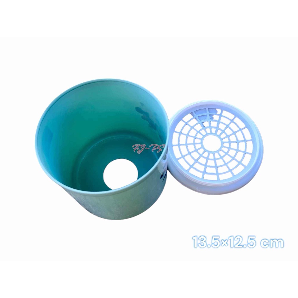 กล่องทิชชู่กลม กล่องใส่กระดาษทิชชู่ มีลาย สีพลาสเทล ขนาด รูปที่ 4
