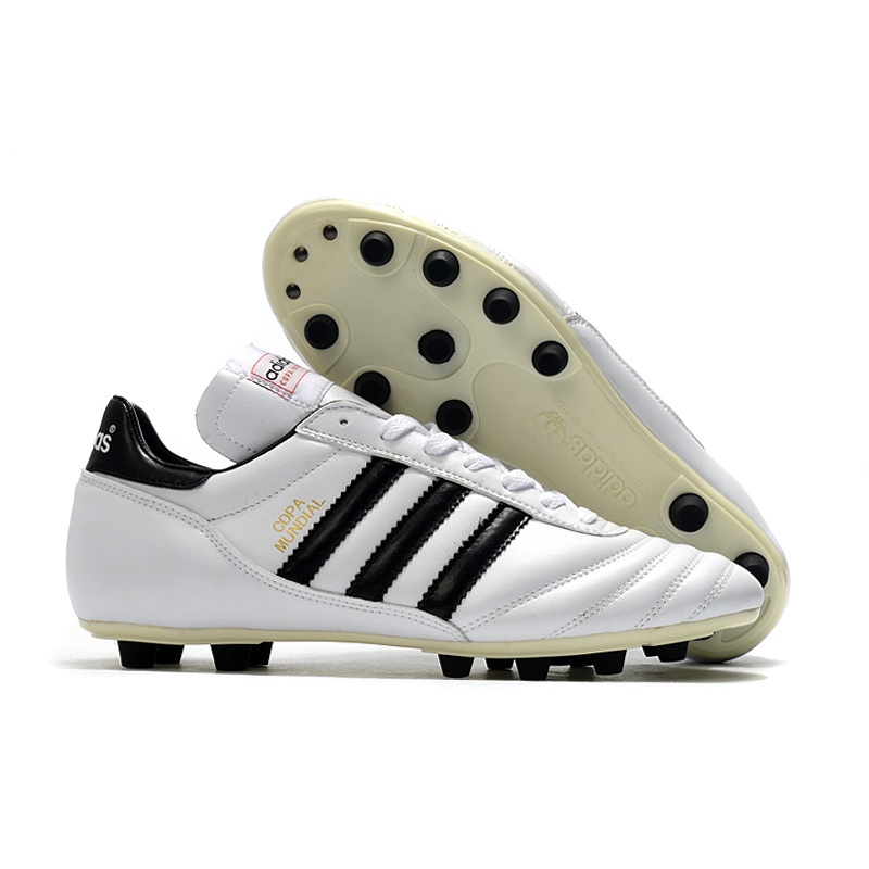 Adidas Capa Copa Mundial FG Made in Germany รองเท้าฟุตบอล สีขาว สีดํา