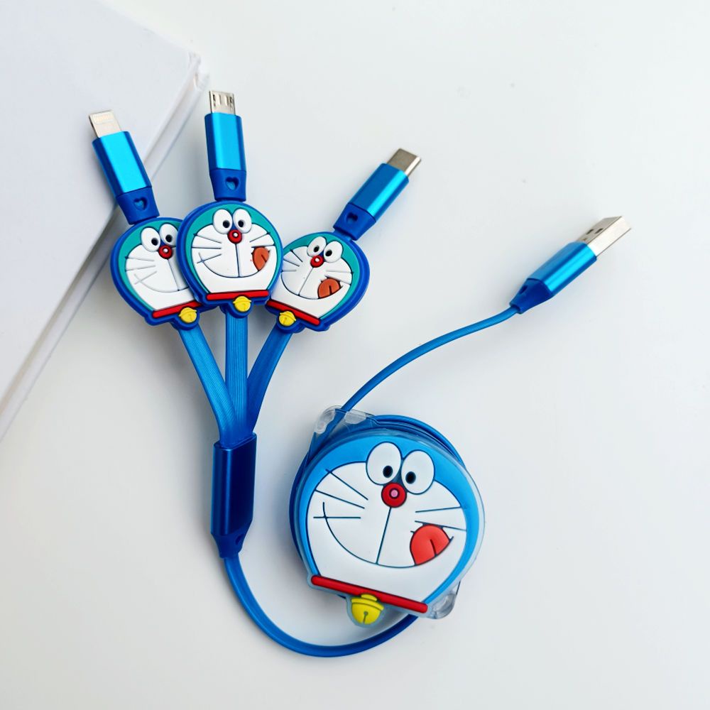 2-in-1- สายชาร์จโทรศัพท์มือถือ ในรถยนต์ หลายสาย ชาร์จเร็ว สําหรับ Android TypeC