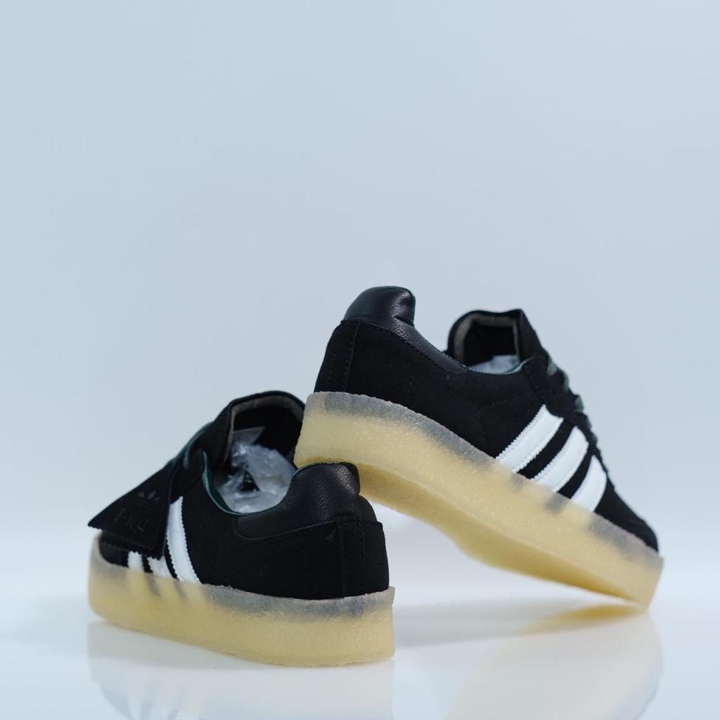 Adidas SAMBA X KITH CLARKS CHALK สีดำสีขาว! รองเท้า Hot sales