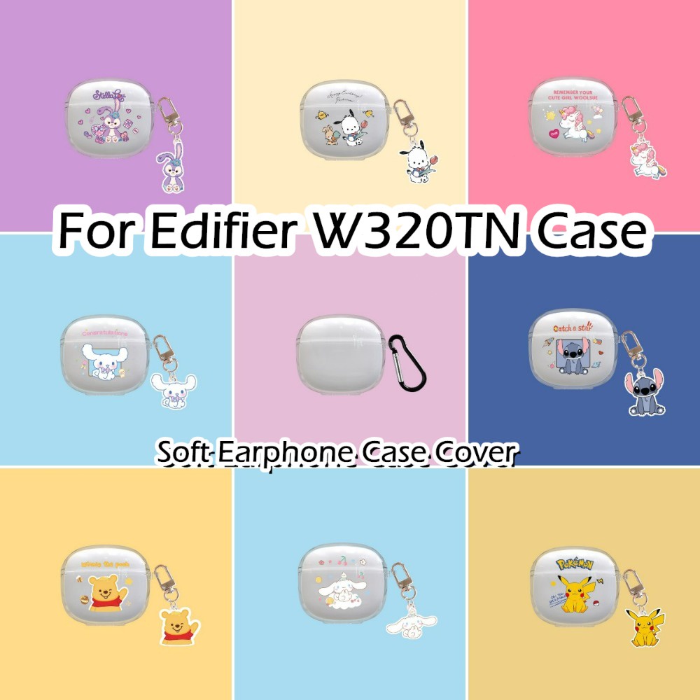 【Case Home】นําไปใช้กับ Edifier W320TN เคส Case เคสหูฟัง การ์ตูนน้ําเย็น ซิลิโคนนุ่ม เคส เคสหูฟัง