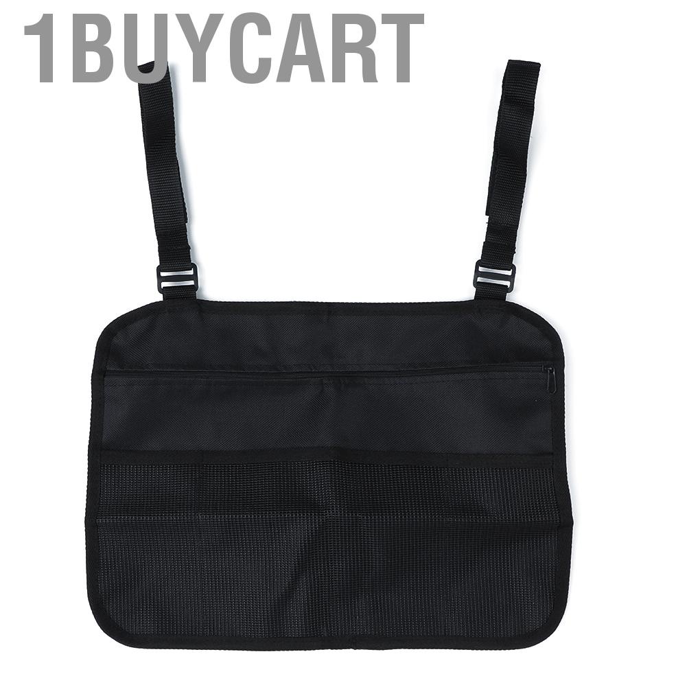 1buycart Wheelchair Side Bag Mesh Storage Pockets For Walker Armrest Organizer Ideal