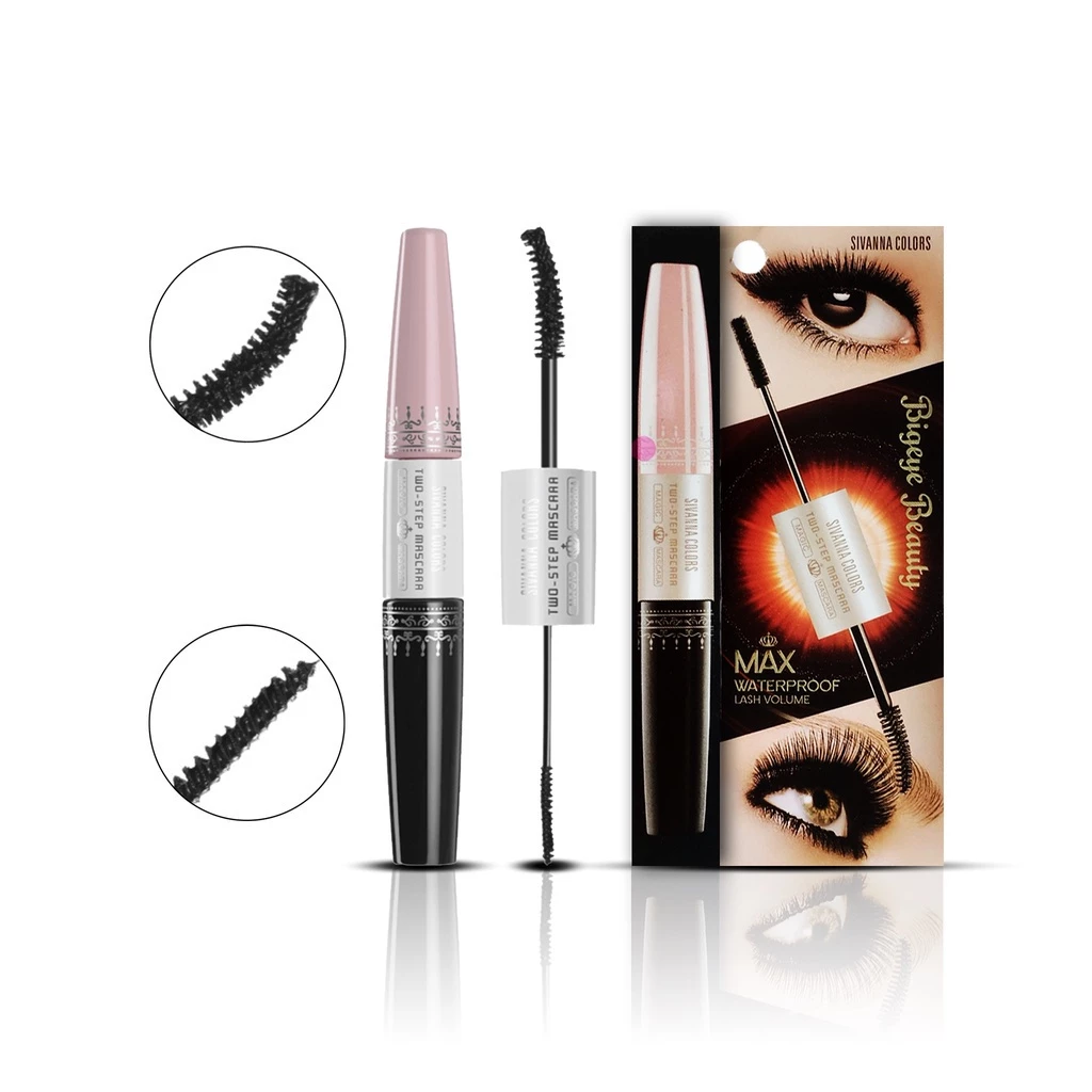 ♦️ของแท้·ส่งด่วน·ถูก♦️Sivanna 2 Step Mascara #HF891 : ซิเวนน่า มาสคาร่า 2 หัว dayse