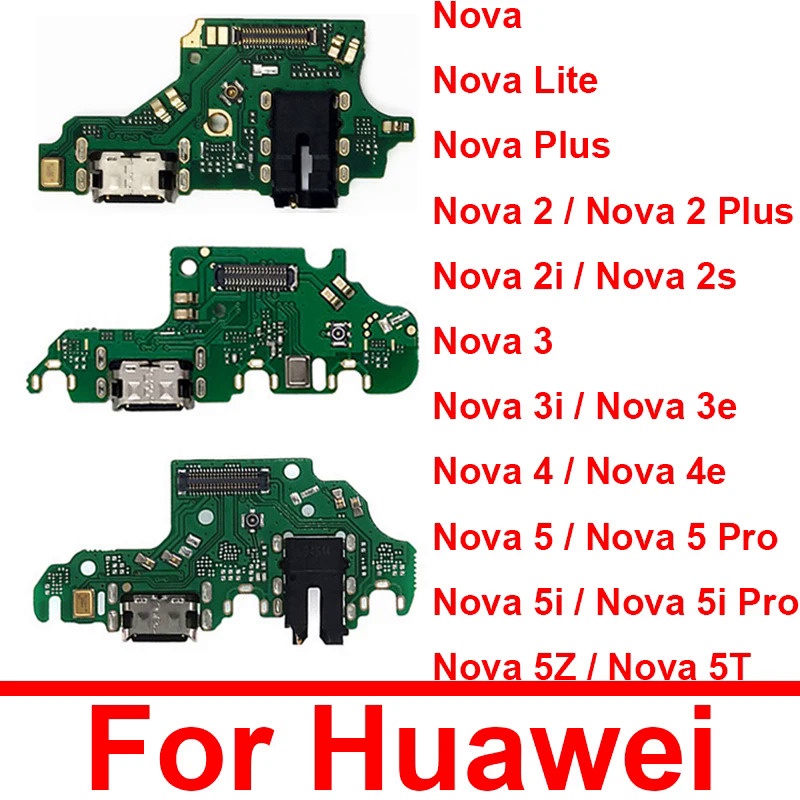 USB อะไหล่ มือถือ แพรก้นชาร์จ ตูดชาร์จ Huawei Nova Lite 2 Plus 2 3 4 2S 2i 3i 3e 4e 5Z 5T 5 5i Pro