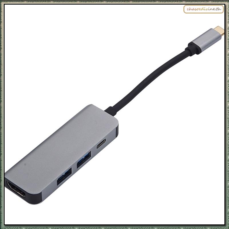 [D F N A] 4 in 1 อะแดปเตอร์สายเคเบิ้ล USB C เป็น HDMI สําหรับ Samsung S8 S9 S10 Plus Note 9 Dex Huawei Mate 20 P20 Pro