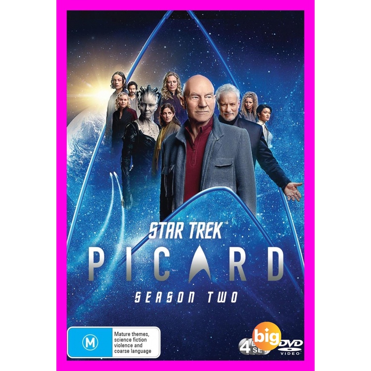 DVD หนังใหม่ Star Trek Picard Season 2 (2022) สตาร์ เทรค พิคาร์ด ปี 2 (10 ตอน) ซีรีส์ฝรั่ง เสียง ไทย/อังกฤษ | ซับ ไทย/อั