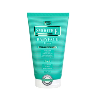 [หลอดรุ่นใหม่ Lot.ใหม่] Smooth E Babyface Foam เบบี้เฟส โฟมไม่มีฟอง ขนาด 4 ออนซ์ หรือ 8 ออนซ์ สมูทอี [PC]