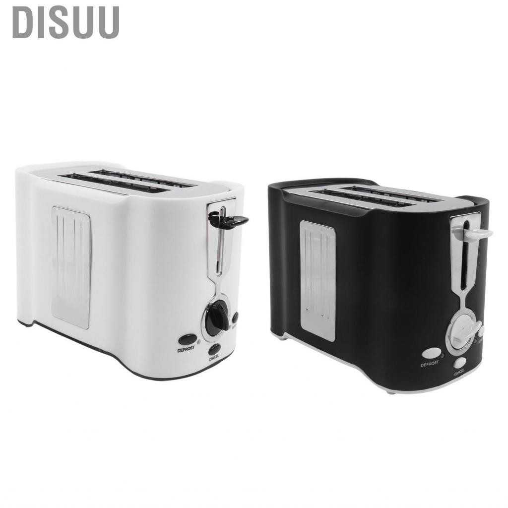 Disuu Kitchen Appliances Bread Machine Household Small Mini 850W Stainless Steel Reheat Breakfast EU Plug