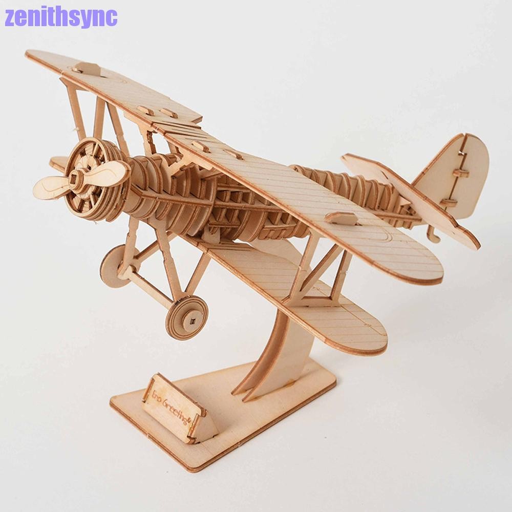 Zenithsync Sailing Ship ของขวัญตกแต่งโต๊ะชุดตัดเลเซอร์ DIY เครื่องบินของเล่น