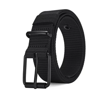 【พร้อมส่ง 】เข็มขัดผู้ชาย หัวโลหะสายไนล่อน เอว20-42 ยาว120cm กว้าง3.8cm