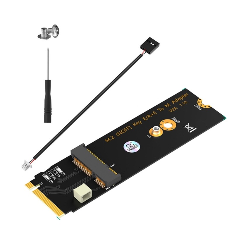 Cons M 2 A + E Key WiFi Adapter Card สําหรับ AX200 AX201 AX210 เสริมการเชื่อมต่อ PC