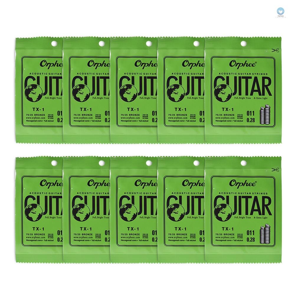 Orphee Tx-2 2nd [ Bronze Core 75/25 1 St Steel Orphee 10 Tx- Tension Orphee Tx-1 1st Tx- 1 (.014) Br
