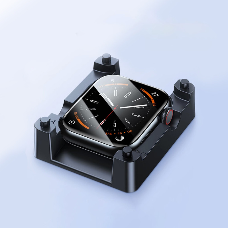 ฟิล์มกระจกนิรภัย / นิรภัยพร้อมเครื่องมือยึด for Apple Watch IWatch Ultra/SE 3 2 Series 11 10 9 8 7 6 49 46 42 45 มม. ราคา ถูกที่สุด ดีลบีเคเค แกลเลอรีภาพที่ 8