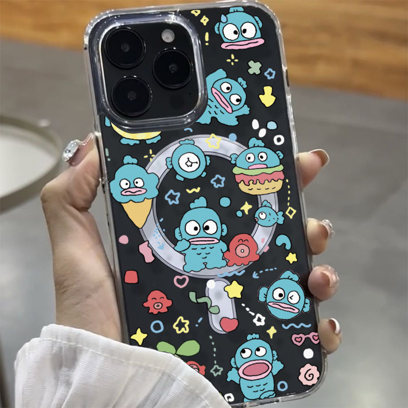 🦋GOOD🦋แม่เหล็ก เคสใสกันกระแทก เคสสําหรับไอโฟน 11 เคสชาร์ได้ สำหรับ IPhone 13 15 7Plus 14 12 11 Pro MAX 8 7 Plus 16 xsmax
