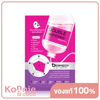 DERMEDY Double Effect Mask 1pcs เดอร์มีดี แผ่นมาสก์หน้า.