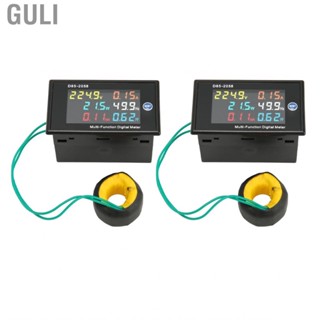 Guli AC Meter Single Phase LCD Digital Panel Voltage Power  S