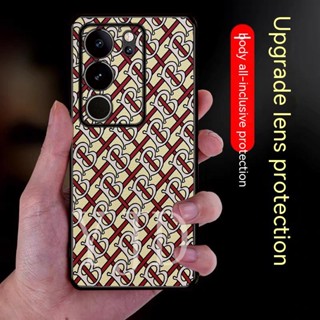 เคสโทรศัพท์มือถือ TPU ขอบคลาสสิก ไร้เวลา กันกระแทก สําหรับ Vivo V29 Pro