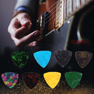 Cleoes เครื่องดนตรีเซลลูลอยด์ กันลื่น สุ่มสี 0.46 มม.