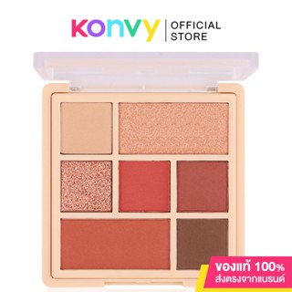 Mei Linda Color Code Blush Eye Palette 10.6g เมลินดา พาเลทอายแชโดว์ พร้อมบลัชออน.