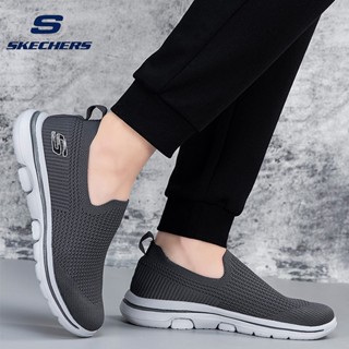 พร้อมส่ง Skechers_ รองเท้ากีฬา รองเท้าวิ่งลําลอง ข้อสั้น แฟชั่นสําหรับผู้ชาย และผู้หญิง