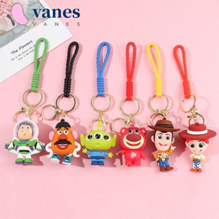 Vanes1 พวงกุญแจเบส Lightyear มิสเตอร์ หัวมันฝรั่ง Lotso สร้างสรรค์สามตา PVC Woody อุปกรณ์เสริมในรถยนต์