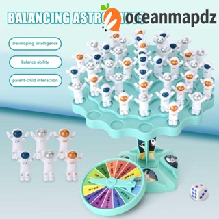 Oceanmapdz เกมกระดานฝึกสมดุลนักบินอวกาศ วางซ้อนกันได้ ของเล่นเสริมการเรียนรู้ สําหรับครอบครัว