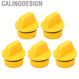 Calinodesign Oil Filler  Small ABS Lightweight Wear Resistant Universal Cover Yellow for Four Stroke Outboard