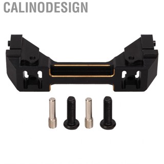 Calinodesign RC Rear Bumper Bracket  Rustproof Black Mount for 1/10 Crawler