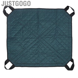 Justgogo Nylon Patients Lifting Pad With 4 Handles Transfer Positioning Bed