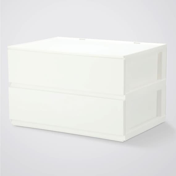 ลิ้นชักเก็บของอเนกประสงค์ N INBOX2 REG 2 ชั้น 2DR สีขาว
