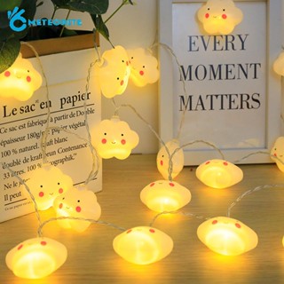 สายไฟ LED รูปอุ้งเท้าแมว รูปดาว ใช้แบตเตอรี่ กันน้ํา สําหรับตกแต่งปาร์ตี้คริสต์มาส