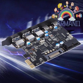 [armani1.th] บอร์ดเอ็กซ์เพรส USB 3.0 PCI SATA 15-Pin 20-Pin สําหรับ Windows XP Vista 7 8