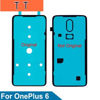  เทปกาวสติกเกอร์ ติดแบตเตอรี่ ด้านหลัง สําหรับ OnePlus 6 1+6