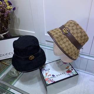 Gucci หมวกบักเก็ต สไตล์เรโทร สําหรับผู้หญิง