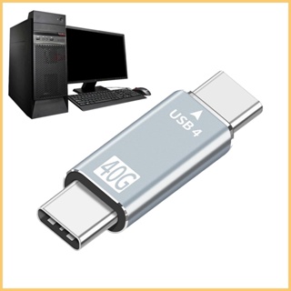 อะแดปเตอร์เชื่อมต่อ Type C เป็น USB 40Gbps Type C อุปกรณ์เสริม สําหรับแท็บเล็ต พาวเวอร์แบงค์ แล็ปท็อป เกมคอนโซล