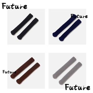 Future ชุดขาแว่นตา ผ้าวูล กันลื่น ใช้ซ้ําได้ สีเทา สีน้ําตาลเข้ม สําหรับผู้ชาย และผู้หญิง มี 4 คู่