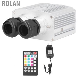 Rolan 16W RGBW Fiber Optic Light Double End Source W/ JY